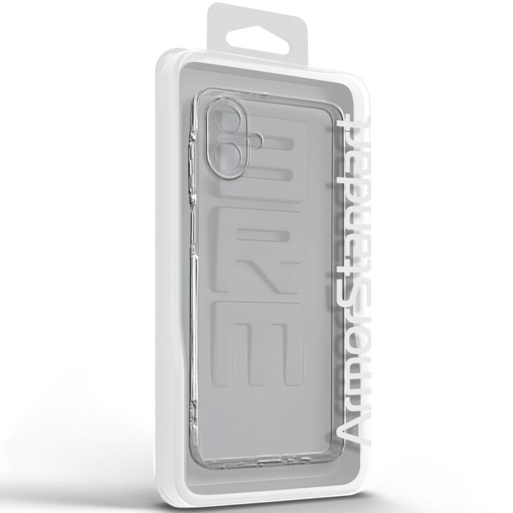 Силиконовый (TPU) чехол ArmorStandart Air Series для Samsung Galaxy A08 (A085) - Transparent (245307T) Силиконовый (TPU) чехол ArmorStandart Air Series для Samsung Galaxy A08 (A085) - Transparent: фото 3 из 6
