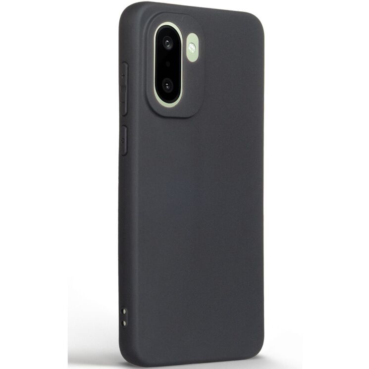 Силиконовый (TPU) чехол ArmorStandart Matte Slim Fit для OnePlus 15R - Black: фото 2 из 5