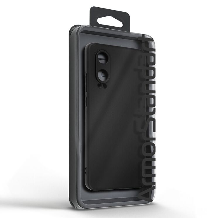 Силиконовый (TPU) чехол ArmorStandart Matte Slim Fit для OnePlus Nord CE 4 Lite - Black: фото 5 из 5