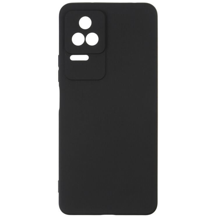 Силиконовый (TPU) чехол ArmorStandart Matte Slim Fit для Xiaomi Poco F4 / Redmi K40S - Black: фото 1 из 3