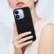 Силіконовий (TPU) чохол Deexe Matte Case для Xiaomi Redmi Note 17 Pro - Black (429535B). Фото 7 з 7