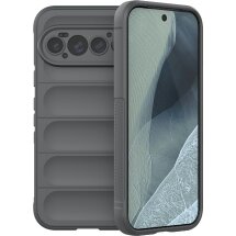 Силиконовый (TPU) чехол Deexe Terra Case для Google Pixel 11 Pro - Dark Grey: фото 1 из 4