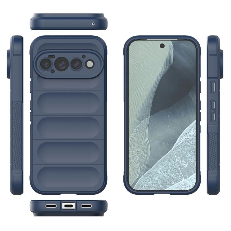 Силиконовый (TPU) чехол Deexe Terra Case для Google Pixel 11 Pro - Dark Grey: фото 3 из 4