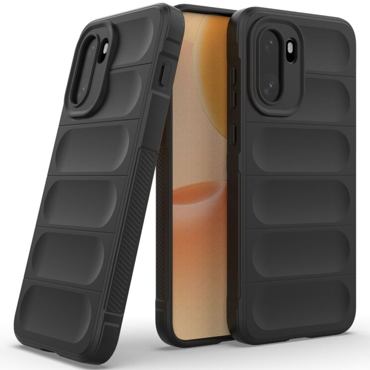 Силиконовый (TPU) чехол Deexe Terra Case для OnePlus 15R / Ace 6T - Black (408014B) Силиконовый (TPU) чехол Deexe Terra Case для OnePlus 15R / Ace 6T - Black: фото 2 из 6