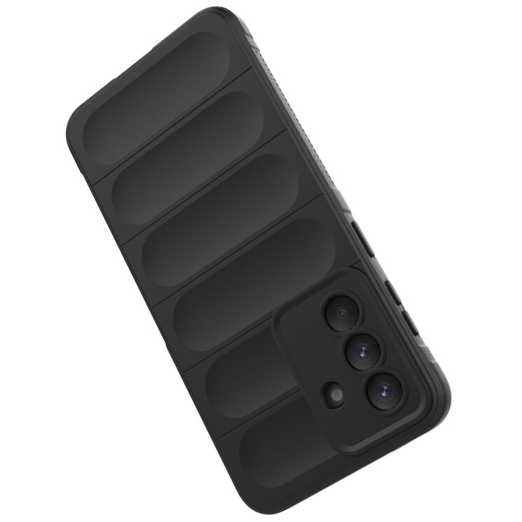 Силиконовый (TPU) чехол Deexe Terra Case для Samsung Galaxy A57 (A576) - Black: фото 3 из 6