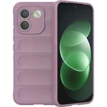 Силиконовый (TPU) чехол Deexe Terra Case для Xiaomi Redmi Note 17 Pro Max - Light Purple: фото 1 из 4