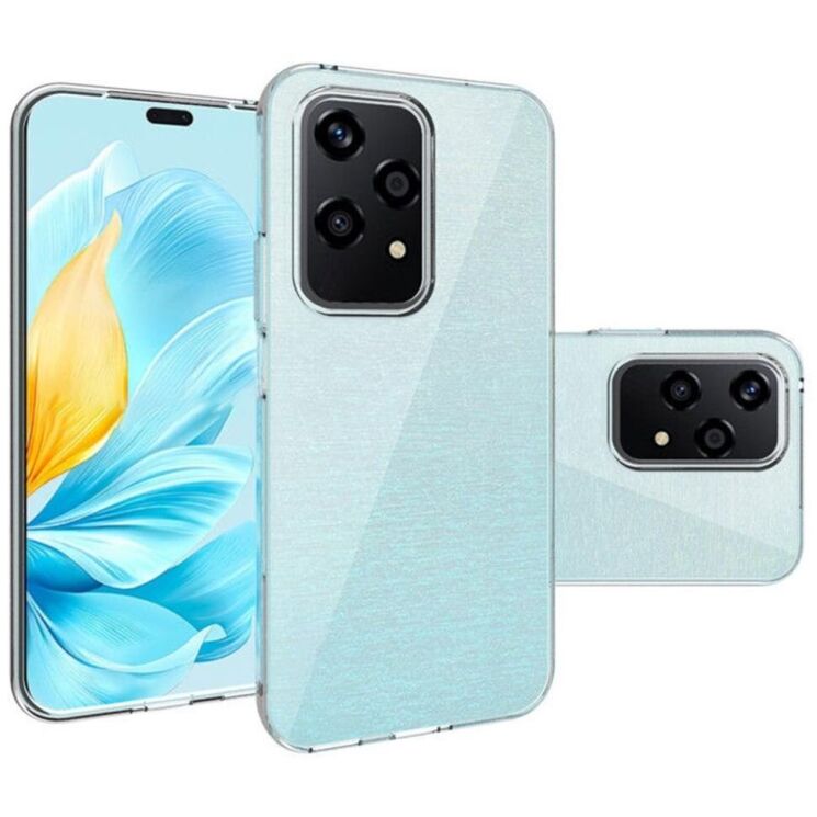 Силиконовый (TPU) чехол Deexe UltraThin для Honor 200 Lite - Transparent: фото 2 из 4