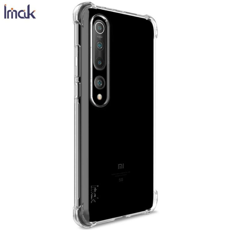 Силиконовый (TPU) чехол IMAK Airbag Case для Xiaomi Mi 10 / Mi 10 Pro - Transparent: фото 3 из 12