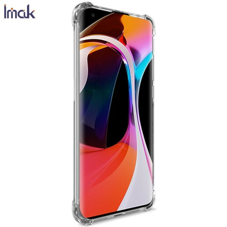 Силиконовый (TPU) чехол IMAK Airbag Case для Xiaomi Mi 10 / Mi 10 Pro - Transparent: фото 2 из 12