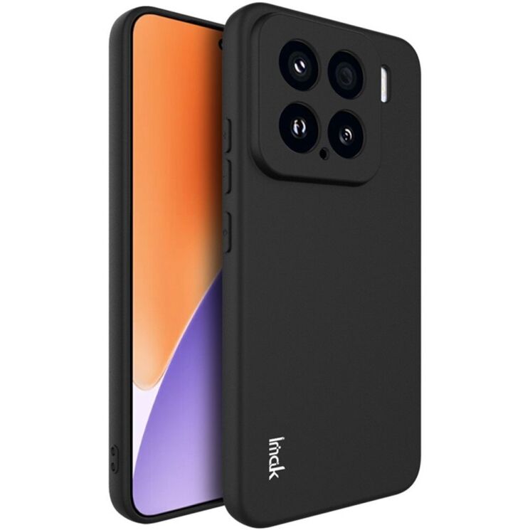 Силиконовый (TPU) чехол IMAK UC-3 Series для Xiaomi 15 - Black: фото 1 из 10