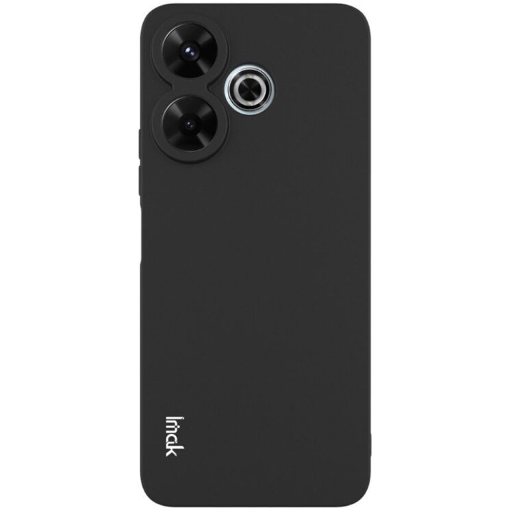 Силиконовый (TPU) чехол IMAK UC-3 Series для Xiaomi Redmi 13 - Black: фото 2 из 10