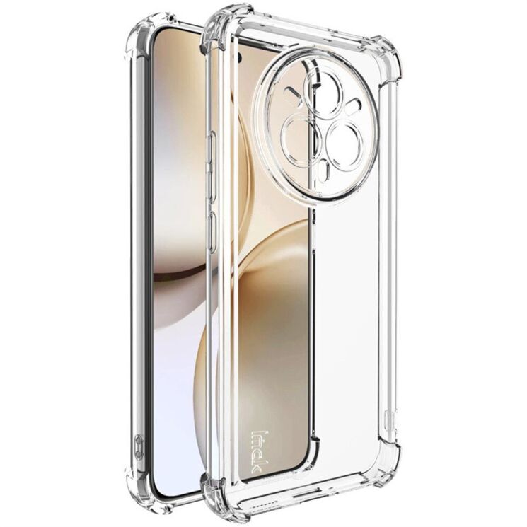 Силиконовый (TPU) чехол IMAK UX-4 Series для Realme 14 Pro Plus - Transparent: фото 1 из 12
