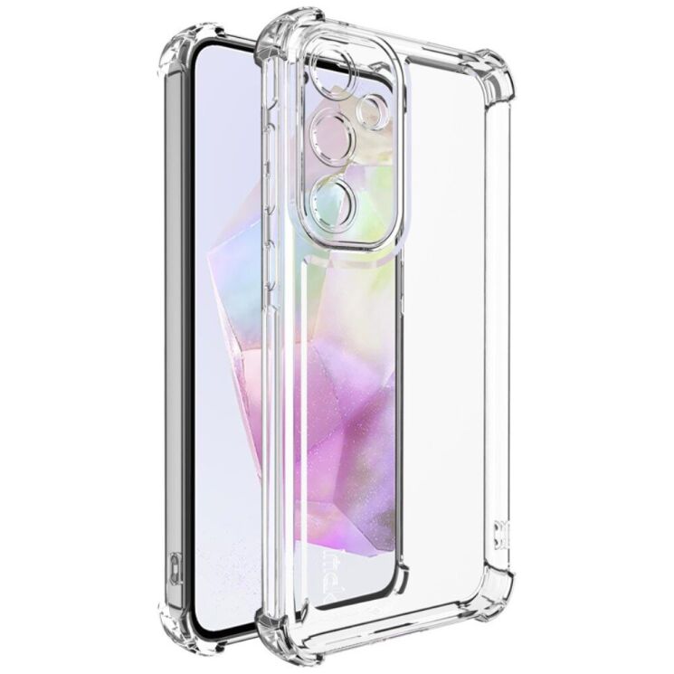 Силиконовый (TPU) чехол IMAK UX-4 Series для Samsung Galaxy A55 (A556) - Transparent: фото 1 из 10