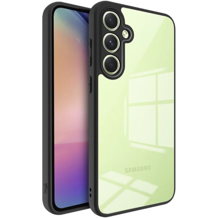 Силиконовый (TPU) чехол IMAK UX-9A Series для Samsung Galaxy A55 (A556) - Black: фото 3 из 14