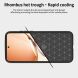 Силіконовий (TPU) чохол MOFI Carbon Fiber для OPPO Reno 12 F/FS - Black (360114B). Фото 5 з 9