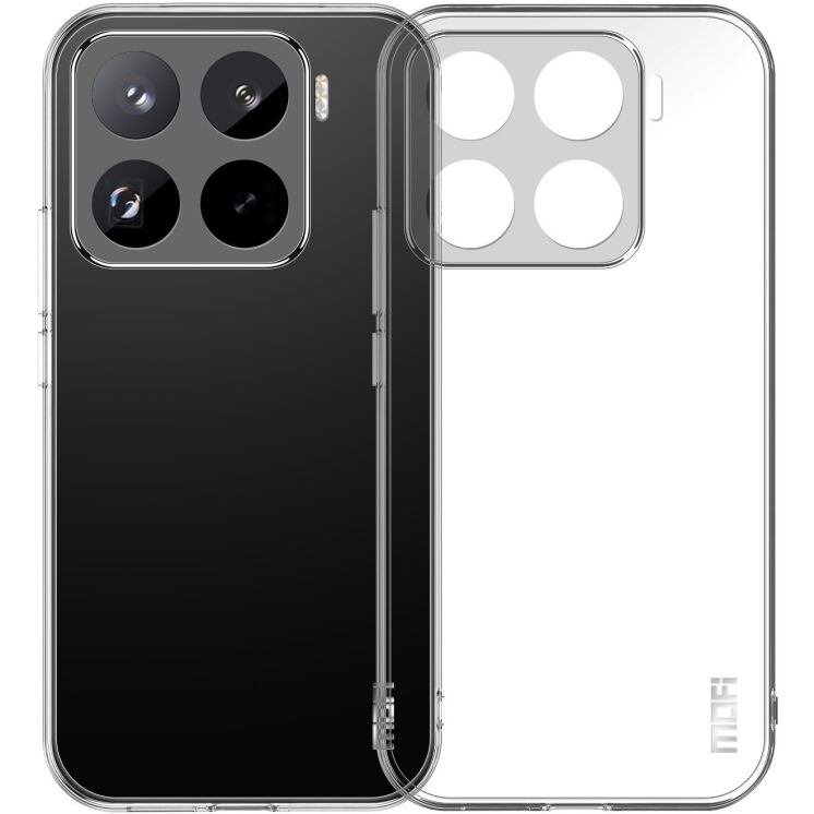 Силиконовый (TPU) чехол MOFI Thin Guard для Xiaomi 17T - Transparent: фото 1 из 9