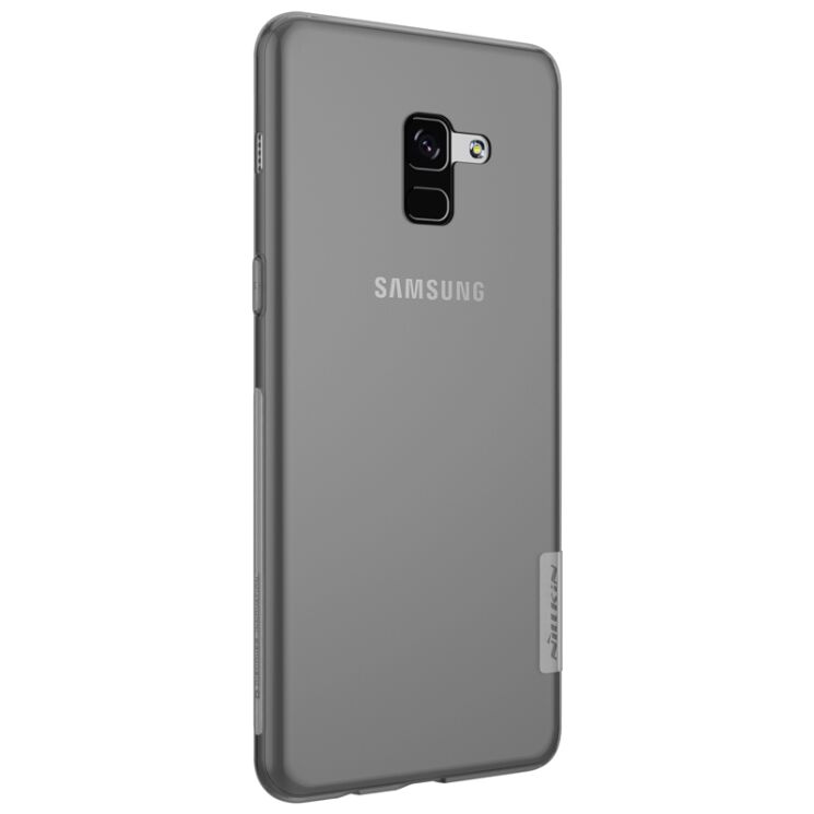 Силіконовий (TPU) чохол NILLKIN Nature для Samsung Galaxy A8 + 2018 (A730) - Grey: фото 6 з 13