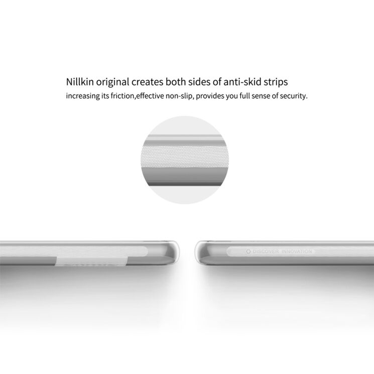 Силіконовий (TPU) чохол NILLKIN Nature для Samsung Galaxy A8 + 2018 (A730) - Grey: фото 10 з 13