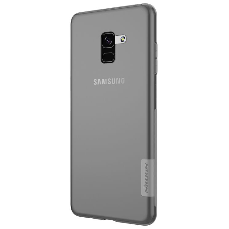 Силіконовий (TPU) чохол NILLKIN Nature для Samsung Galaxy A8 + 2018 (A730) - Grey: фото 5 з 13