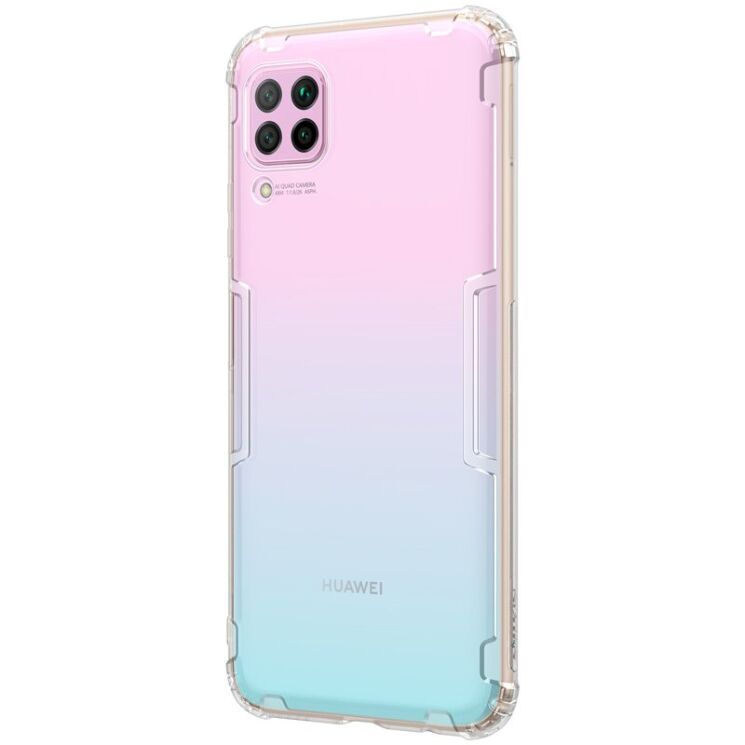 Силіконовий (TPU) чохол NILLKIN Nature Max для Huawei P40 Lite - White: фото 2 з 19