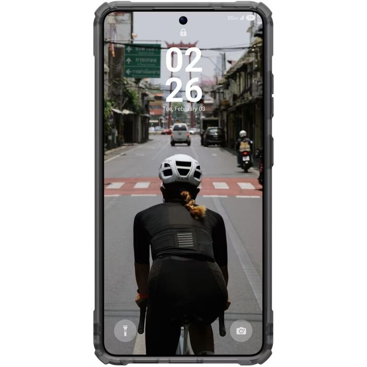 Защитный чехол URBAN ARMOR GEAR Plasma XTE MagSafe для Samsung Galaxy S26 Ultra (S948) 214522113136 - Ash / Titanium: фото 4 из 14