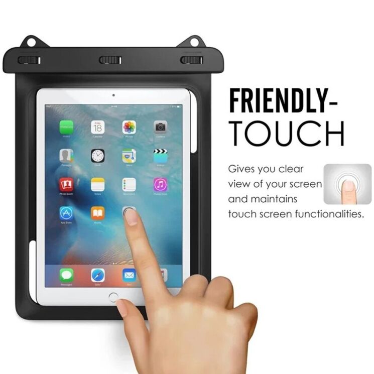 Влагозащитный чехол Deexe Tablet Drybag - Sapphire: фото 3 из 7
