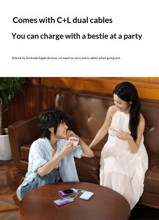 Зовнішній акумулятор Baseus EnerFill FC11 22.5W (20000mAh) E0027S04 - Black: фото 9 з 26