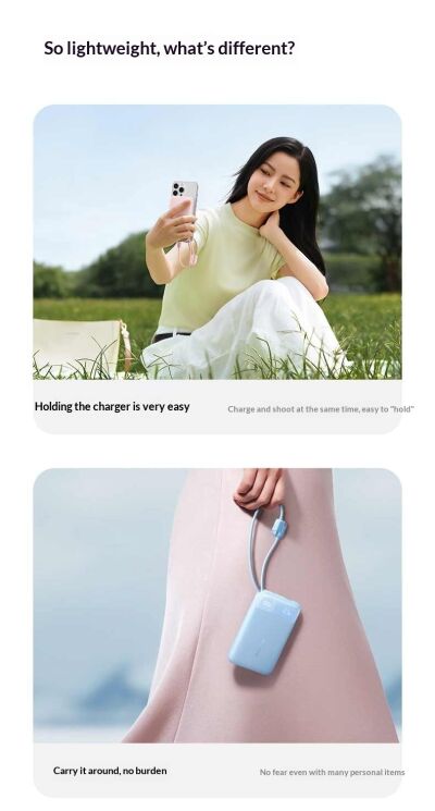 Зовнішній акумулятор Baseus EnerFill FC11 22.5W (20000mAh) E0027S04 - Black: фото 7 з 26