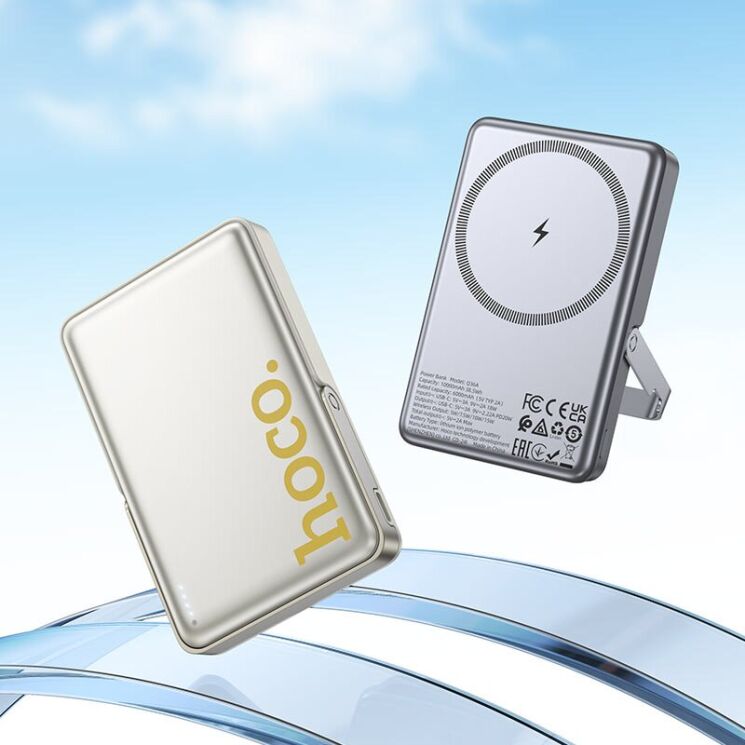 Внешний аккумулятор Hoco Q36A 20W (10000mAh) - Gray: фото 5 из 6