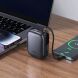 Внешний аккумулятор HOCO Q49 Peak PD20W (10000mAh) + кабель Type-C + Lightning - Metal Gray (995782H). Фото 5 из 7