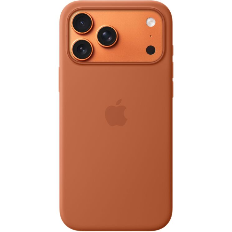 Захисний чохол Copiex Silicone Case with MagSafe для Apple iPhone 17 Pro Max - Terra Cotta: фото 1 з 2