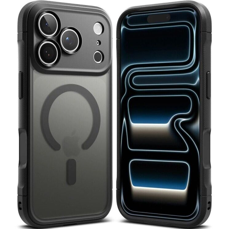 Защитный чехол Ringke Fusion Bold MagSafe для iPhone 18 Pro Max / 17 Pro Max (8800380461666) - Matte Black (423981MB) Защитный чехол Ringke Fusion Bold MagSafe для iPhone 18 Pro Max / 17 Pro Max (8800380461666) - Matte Black: фото 2 из 22