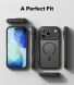 Защитный чехол Ringke Fusion Bold MagSafe для iPhone 18 Pro Max / 17 Pro Max (8800380461666) - Matte Black (423981MB). Фото 17 из 22