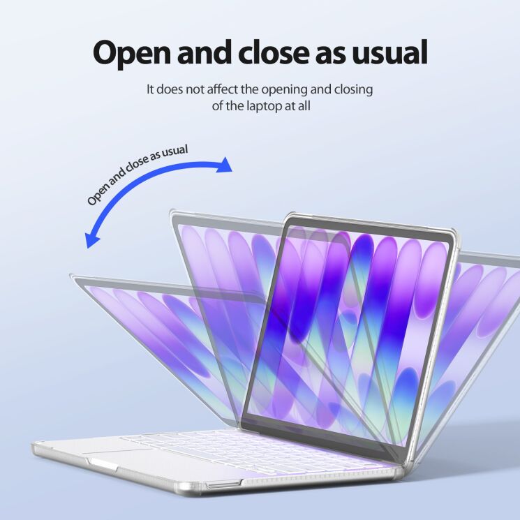 Защитная накладка Dux Ducis LCGM Series для Apple MacBook Neo (2026) - Black (236702B) Защитная накладка Dux Ducis LCGM Series для Apple MacBook Neo (2026) - Black: фото 11 из 12