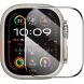 Защитная пленка BASEUS Crystal Film для Apple Watch Ultra / Ultra 2 (49mm) - Black (304639B). Фото 2 из 5