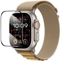 Захисна плівка BASEUS Crystal Film для Apple Watch Ultra / Ultra 2 (49mm) - Black: фото 1 з 5