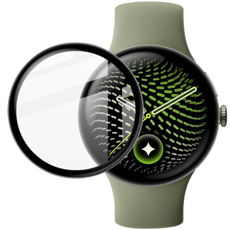 Защитная пленка IMAK Watch Film для Google Pixel Watch 5 (41mm) - Black: фото 1 из 9