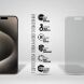 Захисна плівка на екран ArmorStandart Anti-spy для Apple iPhone 15 Pro Max (329235). Фото 2 з 6