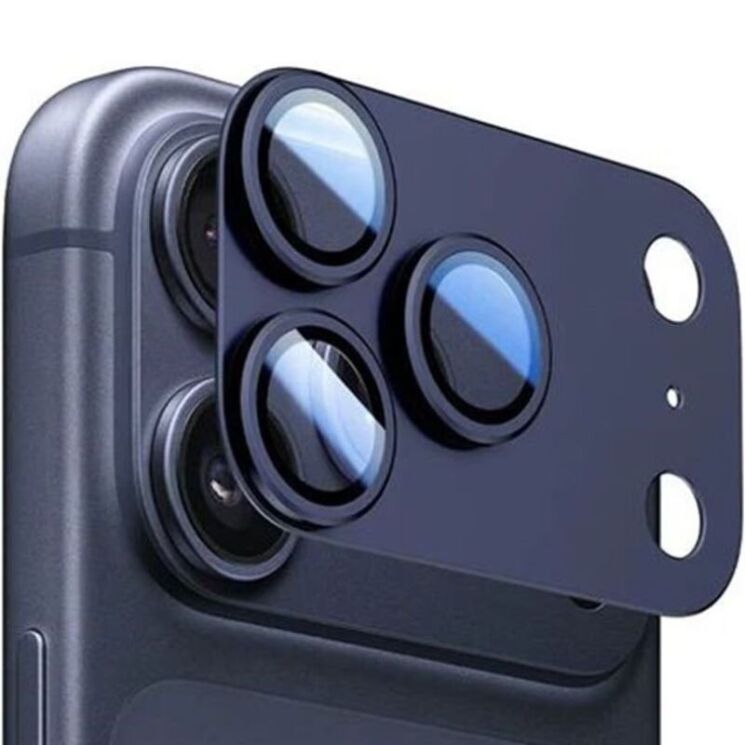 Защитное стекло Anank All-in-One Camera для iPhone 17 Pro Max - Deep Blue: фото 1 из 7