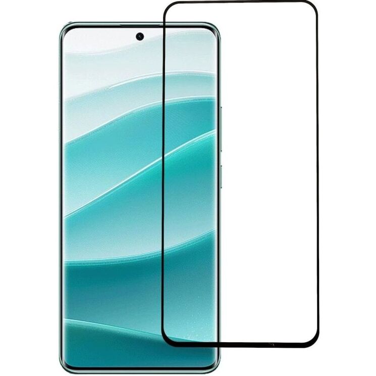Захисне скло Deexe Full Glue Coverage для Xiaomi Redmi Note 14 Pro 5G - Black: фото 1 з 7