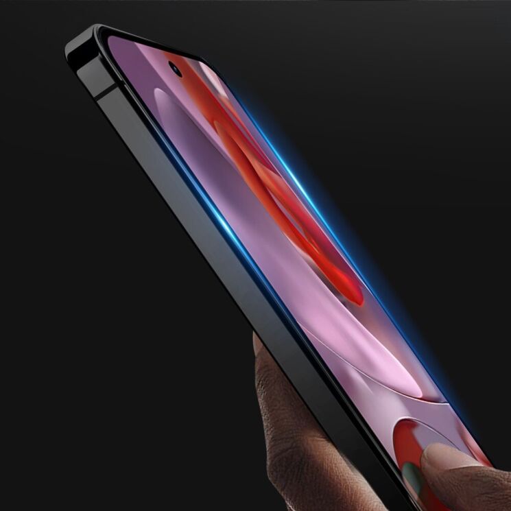 Защитное стекло DUX DUCIS Full Glue для Google Pixel 9a - Black: фото 3 из 7