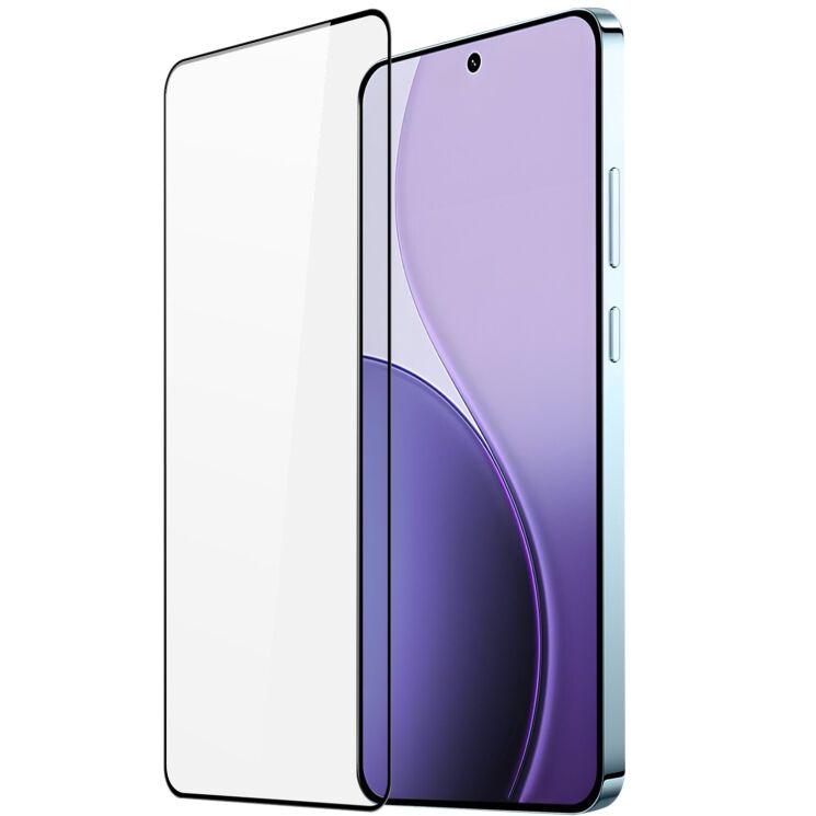 Захисне скло DUX DUCIS Full Glue для OPPO Reno 14 FS 5G - Black: фото 1 з 7
