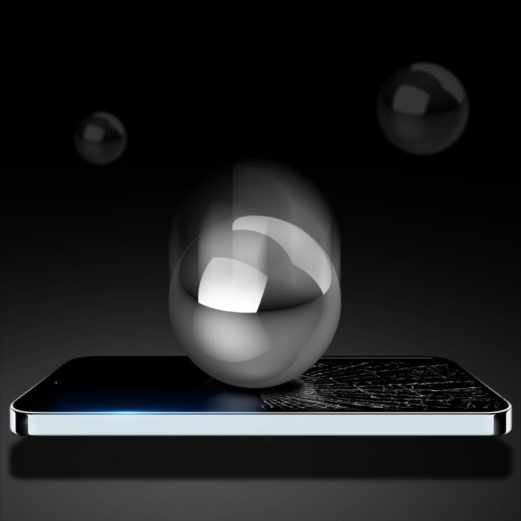 Захисне скло DUX DUCIS Full Glue для OPPO Reno 14 FS 5G - Black: фото 5 з 7