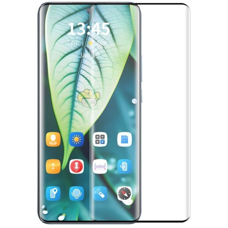 Защитное стекло ENKAY Easy Install 3D Curved Glass для Xiaomi Redmi Note 13 Pro+ - Black: фото 2 из 10