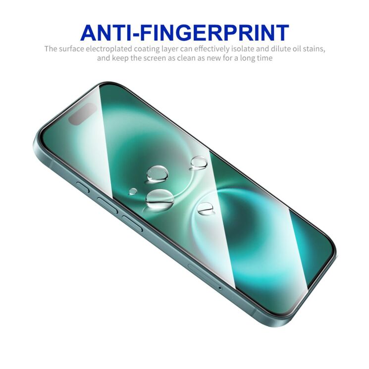 Защитное стекло HAT PRINCE Full Glue Cover для Apple iPhone 17 Pro Max - Black: фото 6 из 8
