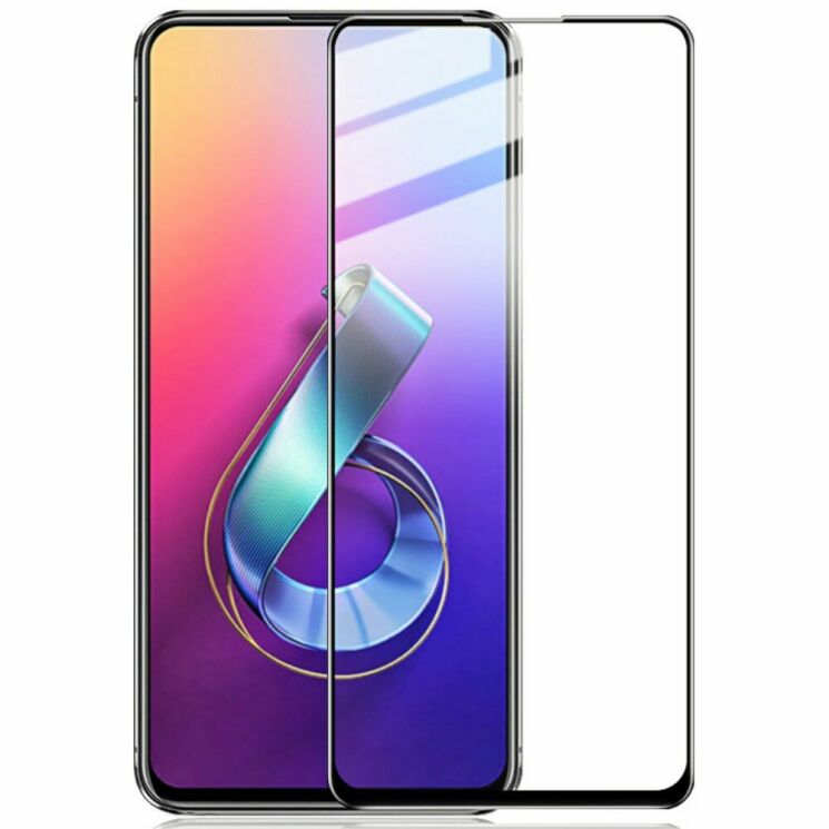 Защитное стекло IMAK 5D Pro+ Full Glue для ASUS Zenfone 6 ZS630KL - Black: фото 1 из 14