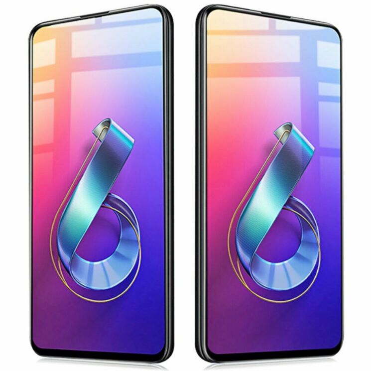 Защитное стекло IMAK 5D Pro+ Full Glue для ASUS Zenfone 6 ZS630KL - Black: фото 4 из 14