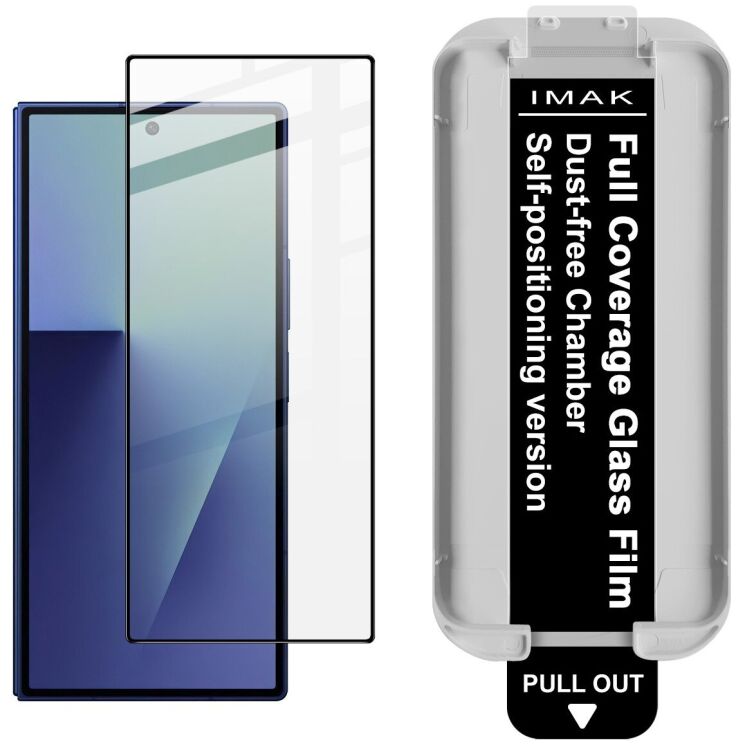 Захисне скло IMAK Easy Install Full Glue для Samsung Galaxy Fold 7 - Black: фото 1 з 9