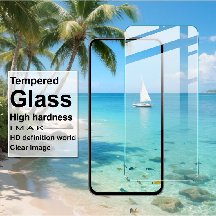 Захисне скло IMAK H Screen Guard для Samsung Galaxy S25 FE (S731): фото 8 з 9