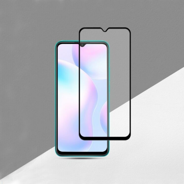 Защитное стекло INCORE Full Glue для Xiaomi Redmi 9A / Redmi 9C - Black: фото 2 из 2